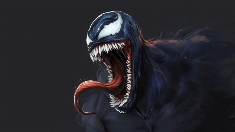 Venom laughing