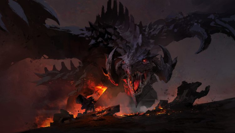 dragon confrontation