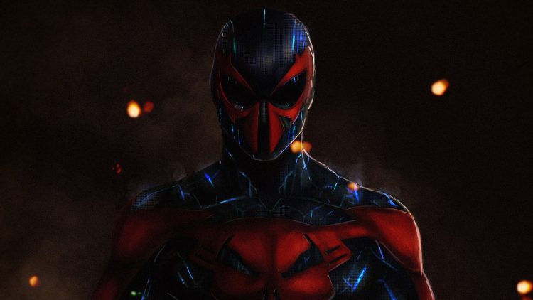 spider-man 2099 is shiney