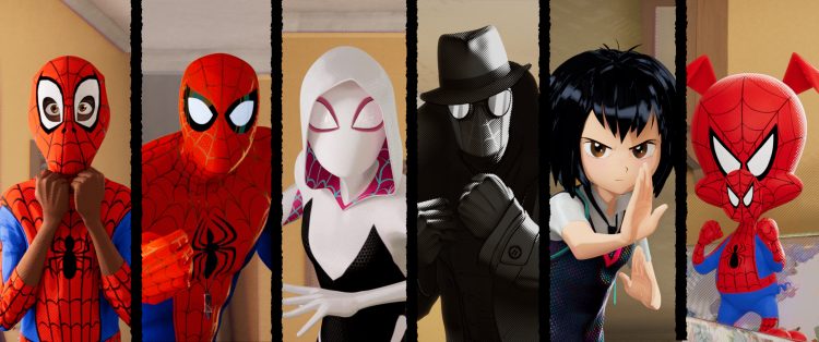 spider-people of the spider-verse