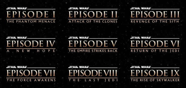 Classic Font For Star Wars