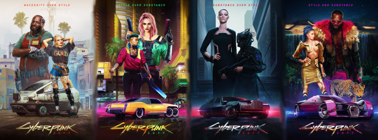 CyberPunk 2077 Posters