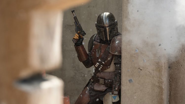 The Mandalorian under fire