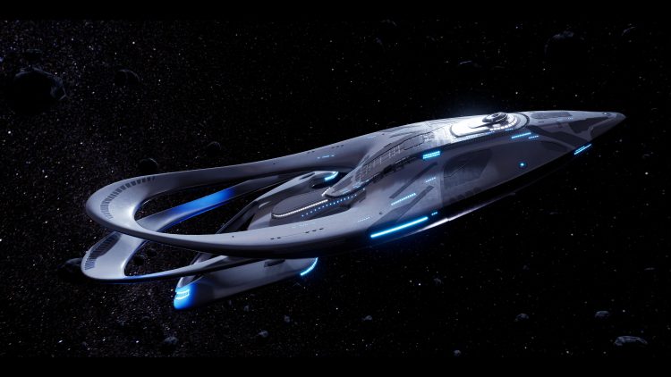 The Orville in motion