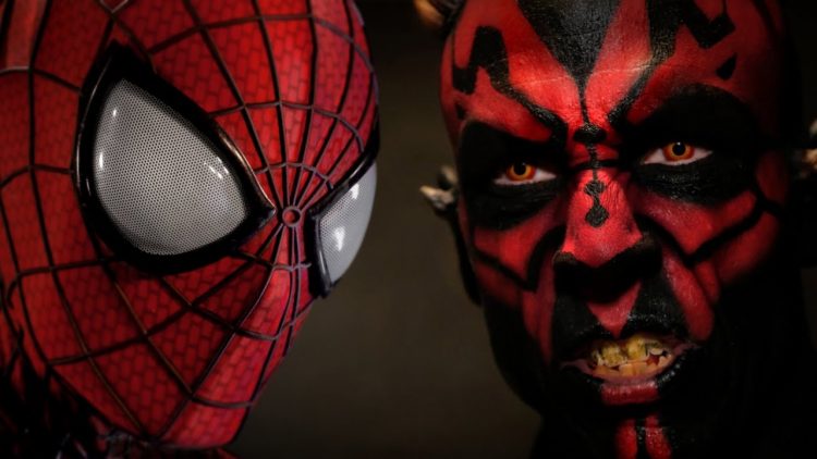 spider-man vs darth maul