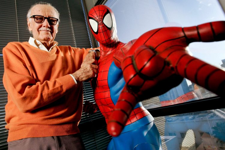 stan lee and spider-man