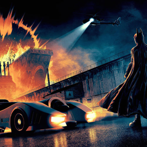 Batman Mobile From The 80’s Batman Movie