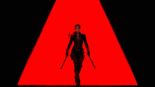 Black Widow Movie Logo Wallpaper
