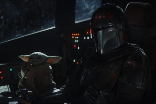 The Child is in the Cockpit of Mando’s spaceship