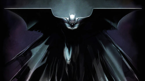 batman is caped