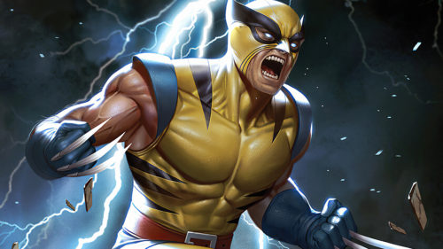 angry classic wolverine
