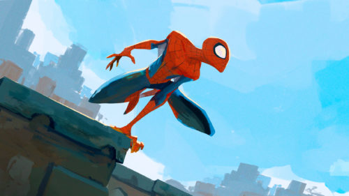 Spider-hand-stand