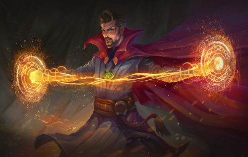 doctor strange is magical