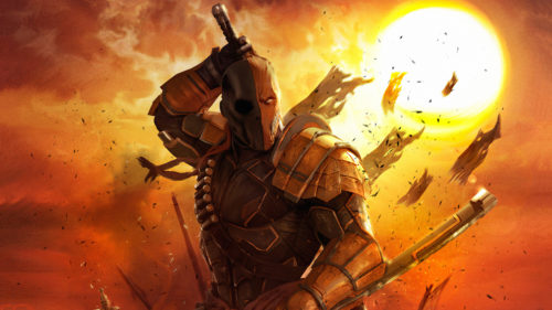 deathstroke in the sun
