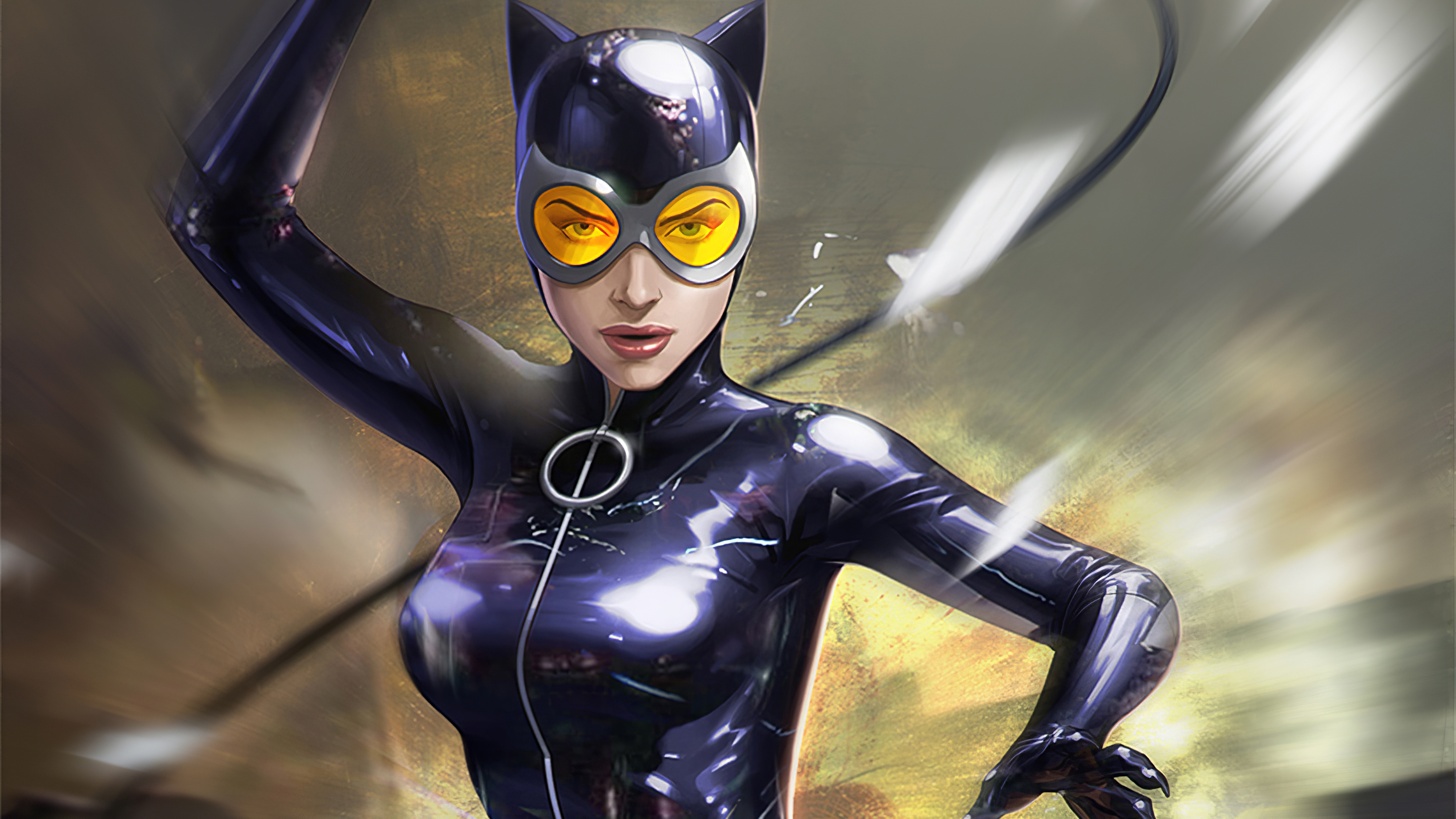 Catwoman with Whip
