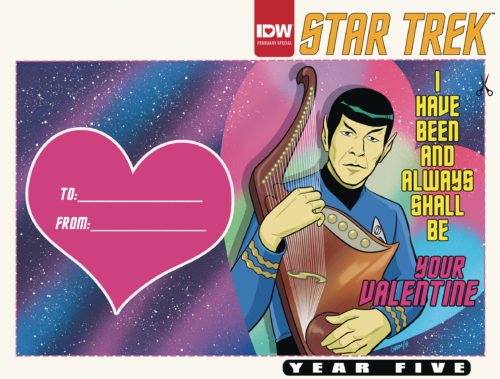 STAR TREK YEAR FIVE VALENTINES DAY SPECIAL JONES