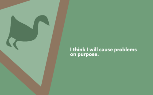 problems on purpose