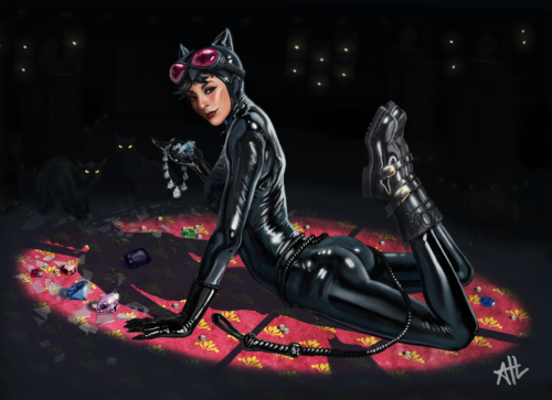 Catwoman loves jewels