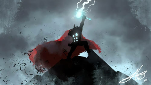 thor commands the lightning