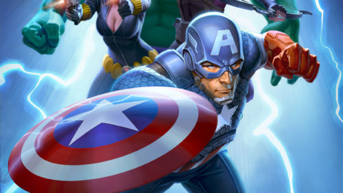 captain america is gonna punch