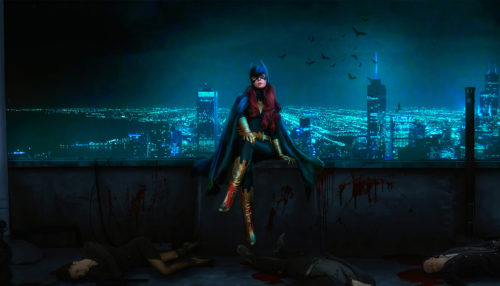 Batgirl in repose