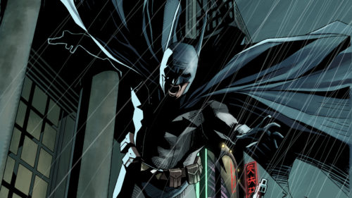 Batman is screaming