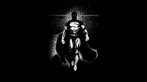 Superman in the dark