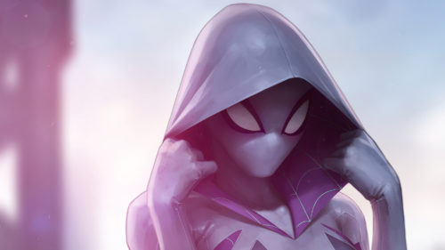 pink spider-gwen
