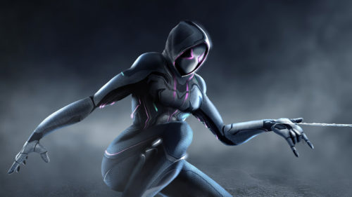 Spider-Gwen is Cybernetic