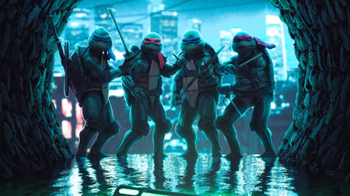 The Teenage Mutant Ninja Turtles