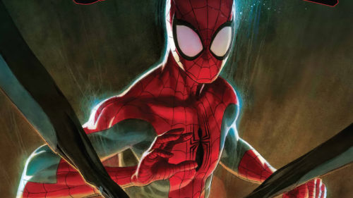 Spider-man is horrified