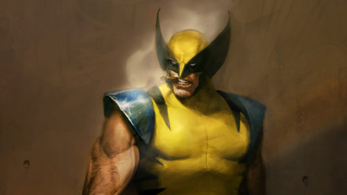 Wolverine Chomping On A Cigar