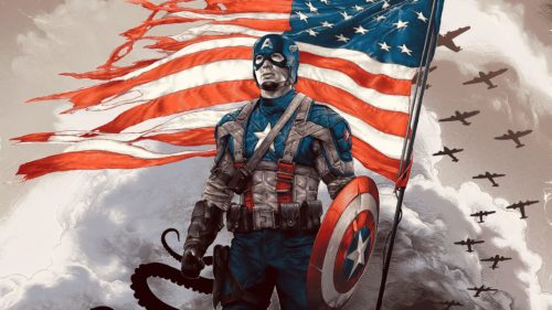 Patriotic Captain America