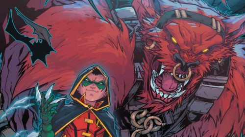 Robin and Red Monster