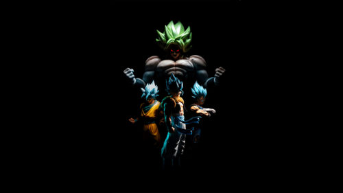 DBZ hair