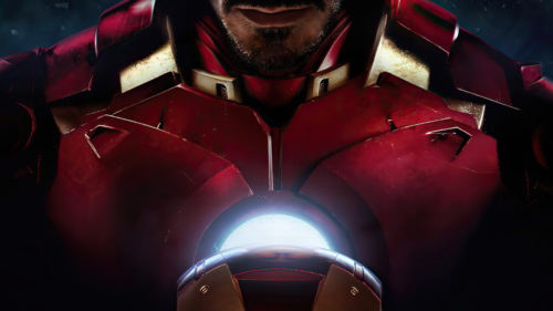 iron man closeup