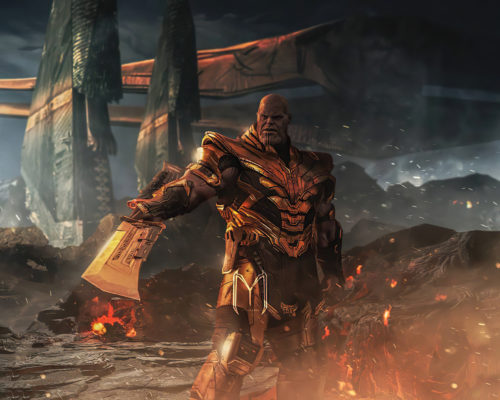 thanos has a blade