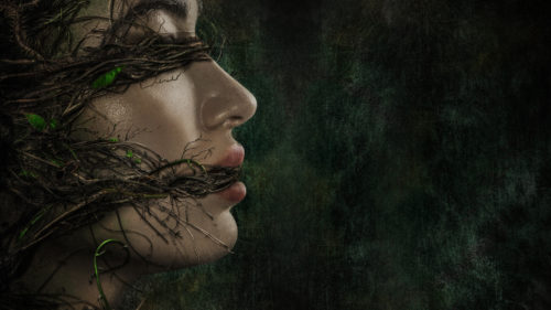 Swamp Girl Gagged by Swamp Thing
