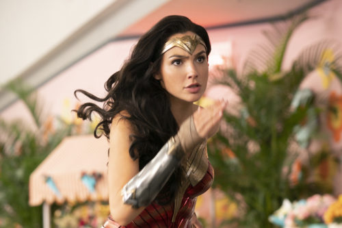 wonder woman is running