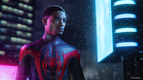 Miles is spider-man