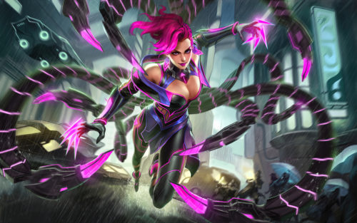 Smite Daji Cyber Fox 4k