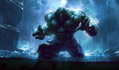 Hulk In the Rain