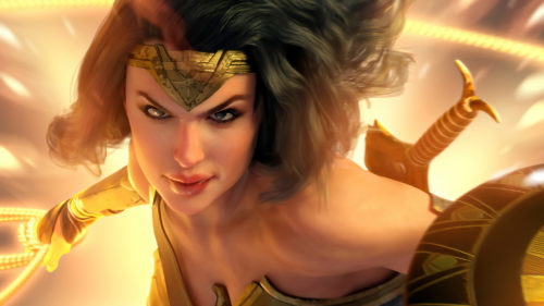 wonder woman is serious