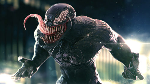 venom has weird eyes