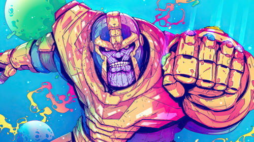 thanos punch