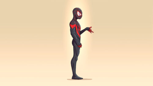 Spider-man make web