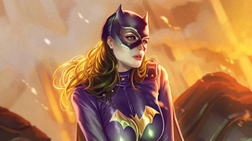 batgirl has great hair
