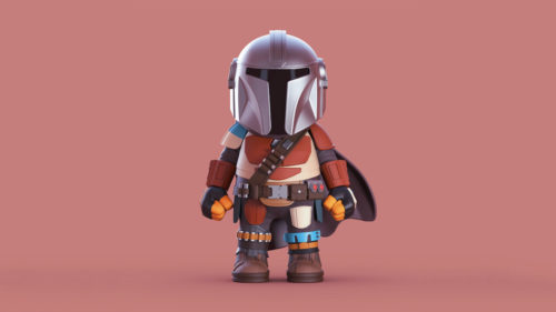 the mando is chibi