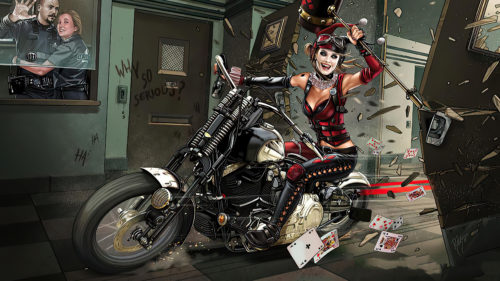 harley in motorcycle