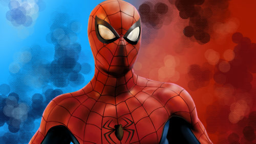 Spider-man has dots